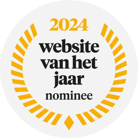 Genomineerd voor website van het jaar