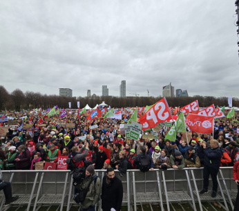 demo Malieveld hoger onderwijs november 2024 Thijs